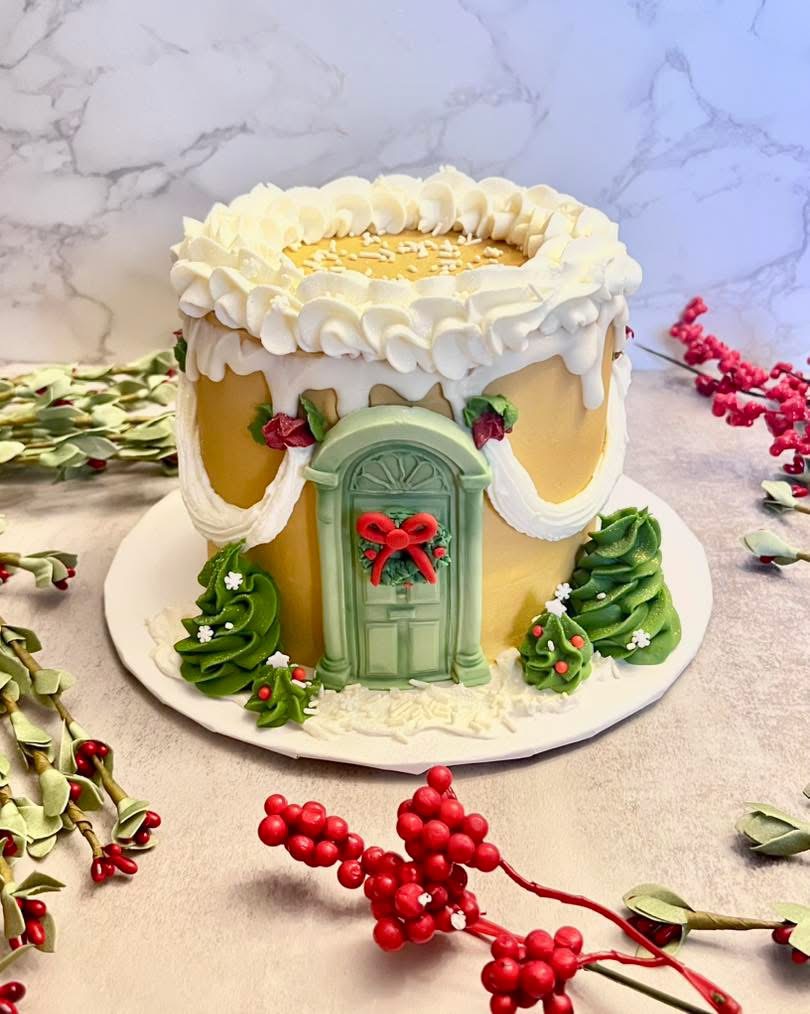 Christmas holiday cake