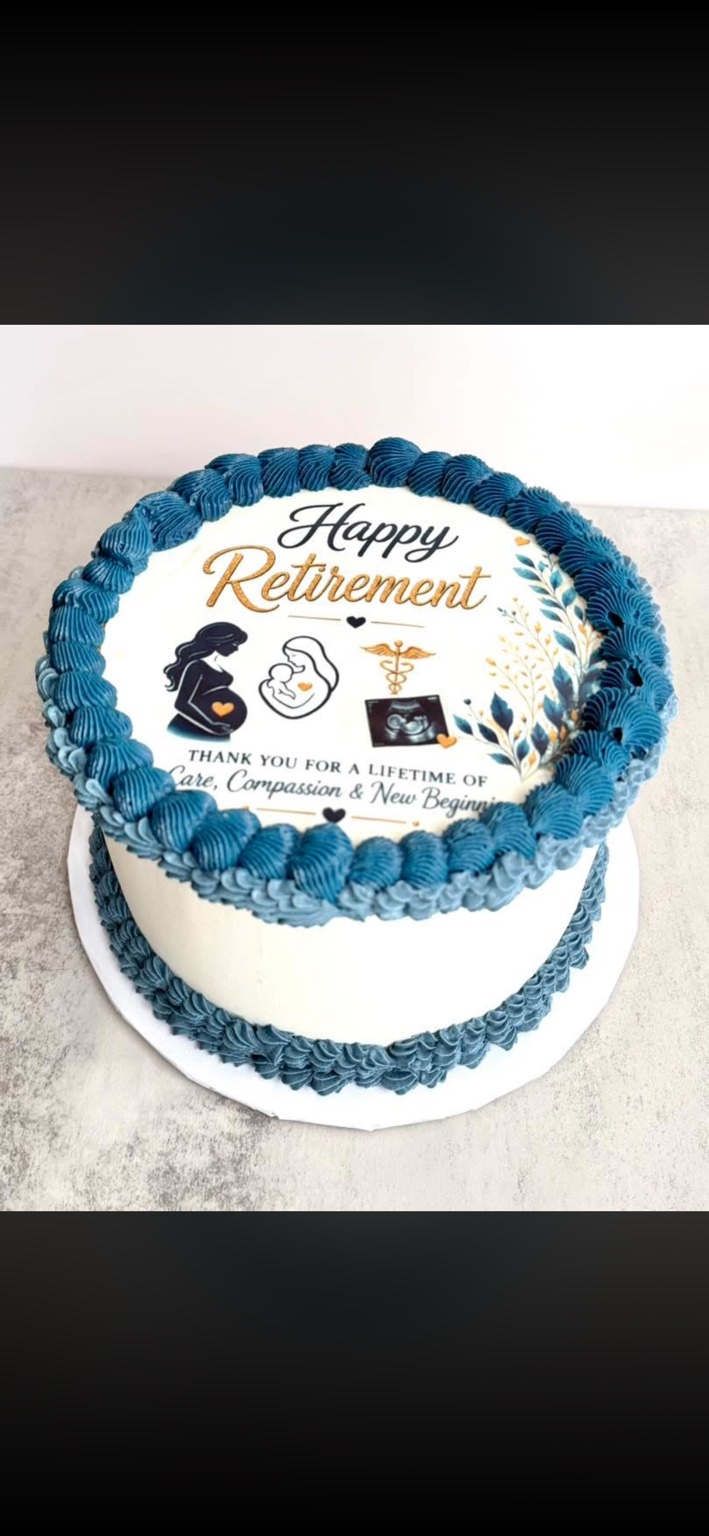Retirement cake